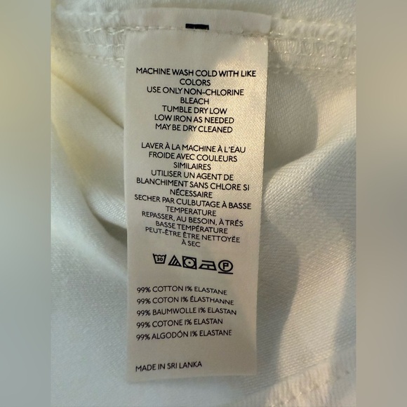 Anthropologie Pilcro Kenna Heritage White & Green Barrel Overalls • S • NWT - Picture 13 of 14